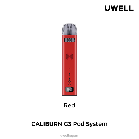 UWELL CALIBURN G3 キット | UWELL Vape Disposable 赤 J0X2T137